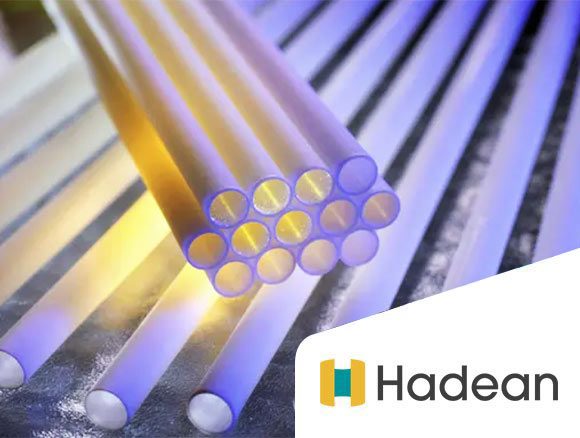 RFC Ambrian formed Hadean in collaboration with CSIRO to commercialise their advances in tubular Solid Oxide Electrolysis (SOE) technology.